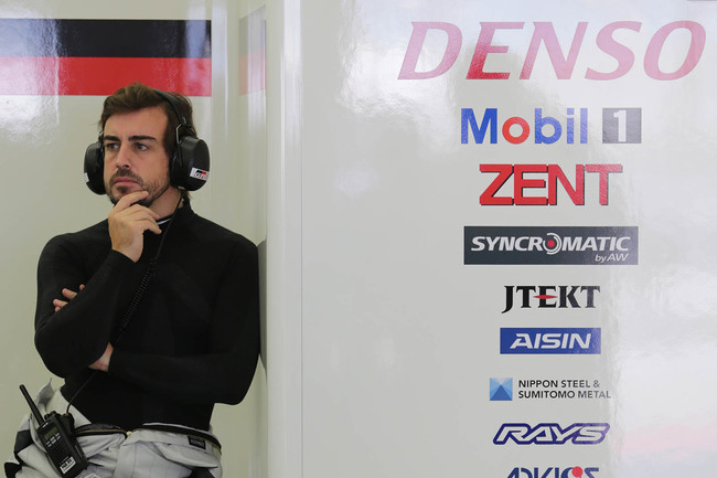 Fernando Alonso 24 Horas de Le Mans Toyota