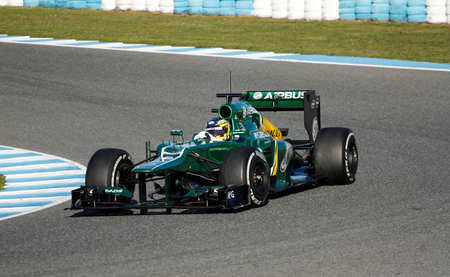 Charles Pic Caterham Jerez