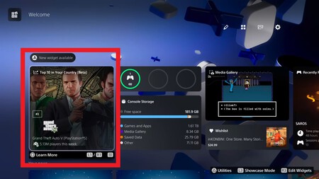 Sony Widget