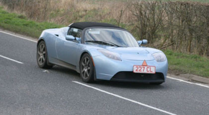 Fotos espía del Tesla Roadster