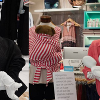 Colocan maniquíes amamantando en centros comerciales para apoyar la lactancia materna