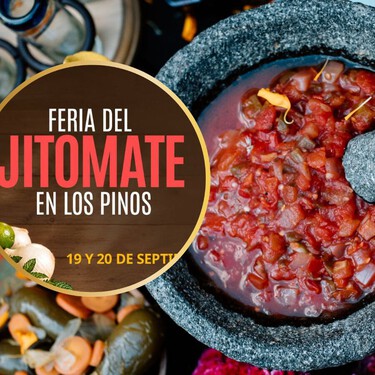 Lánzate por una salsa molcajeteada en tlacoyos o tostadas a  la Feria del Jitomate en Los Pinos con intercambio de semillas y talleres este fin de semana 