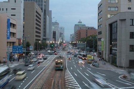 Tráfico en Hiroshima