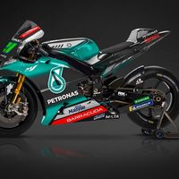 Así es la Yamaha YZR-M1 del Petronas Yamaha SRT: el negro y el azul como protagonistas principales