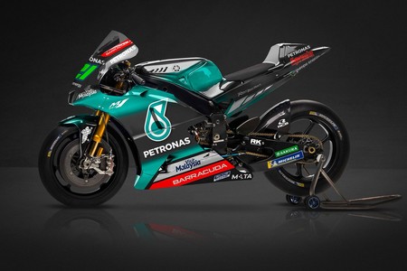 Así es la Yamaha YZR-M1 del Petronas Yamaha SRT: el negro y el azul como protagonistas principales