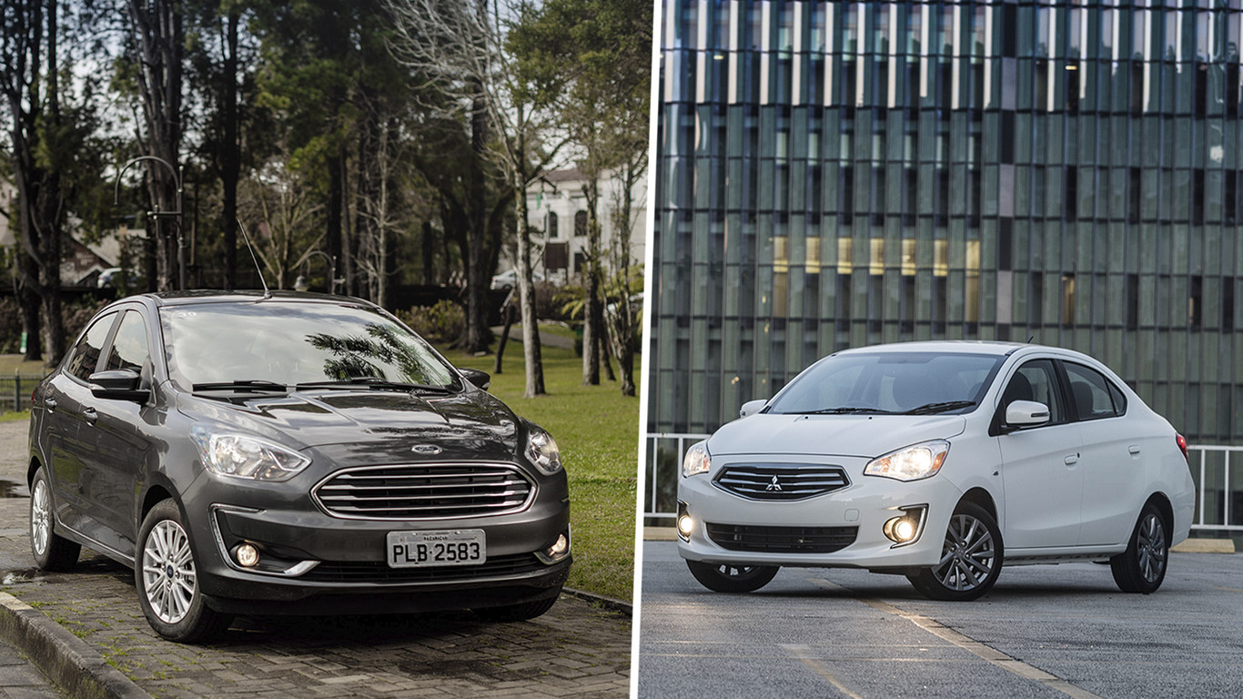 Ford Figo vs. Mitsubishi Mirage G4: ¿Cuál conviene comprar?