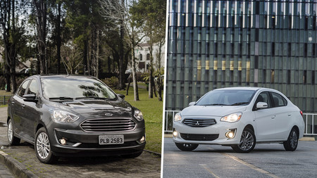 Ford Figo vs. Mitsubishi Mirage G4: ¿Cuál conviene comprar?