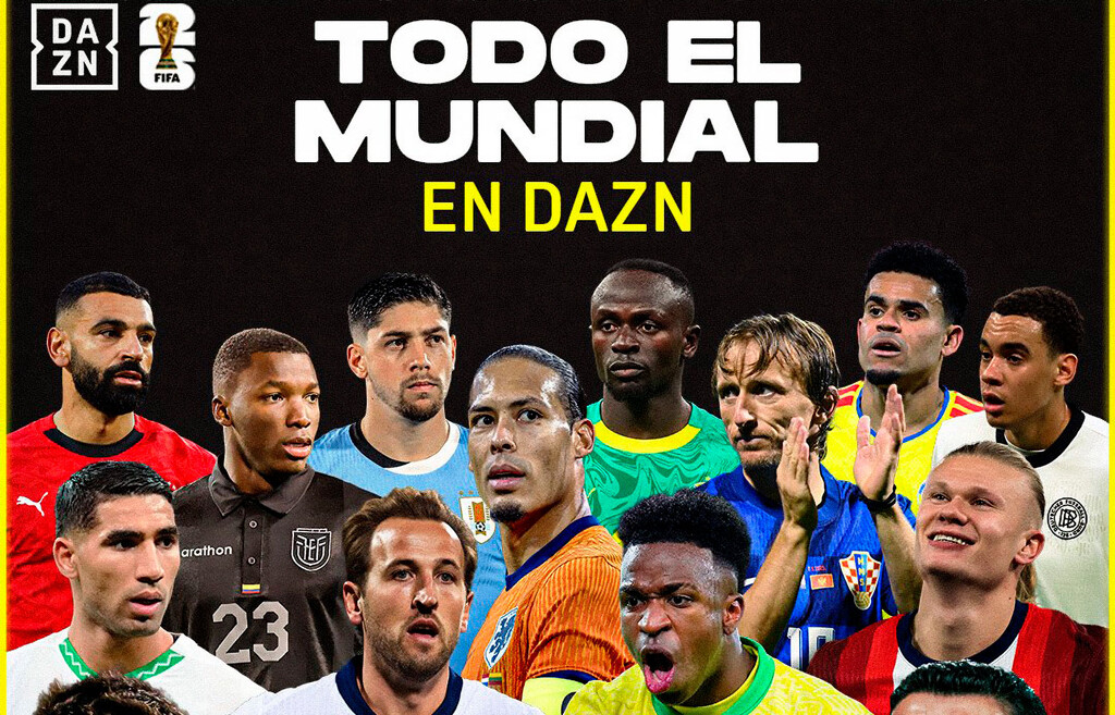 Todo el Mundial de Fútbol por un pago único: DAZN hace oficial su precio para ver todos los partidos