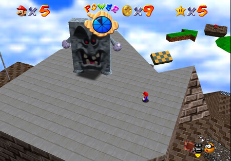 Super Mario 64: cómo conseguir la estrella Chip Off Whomp's Block de Whomp's Fortress