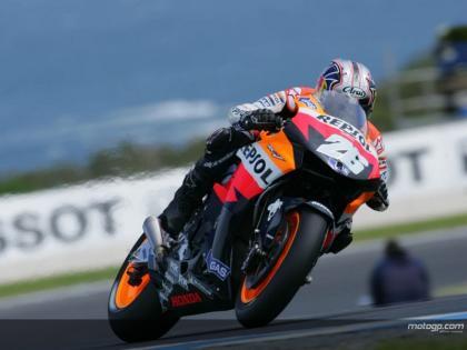 Dani Pedrosa consigue la pole en Phillip Island
