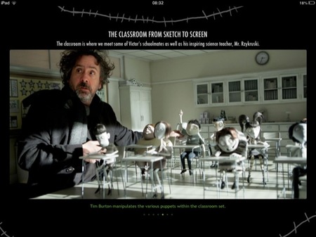 "Frankenweenie: an electrifying book" un libro de Disney Book Group para el iPad
