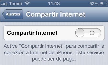¿Compartes internet mediante Wifi? Quizás te interese más el modo Bluetooth para ahorrar batería