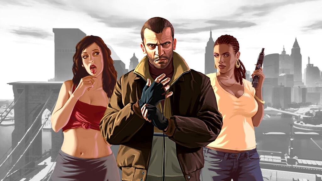 Existió un GTA IV con Niko Bellic matando zombis por Liberty City. Lo han encontrado en una Xbox 360 de saldo en un rastro 