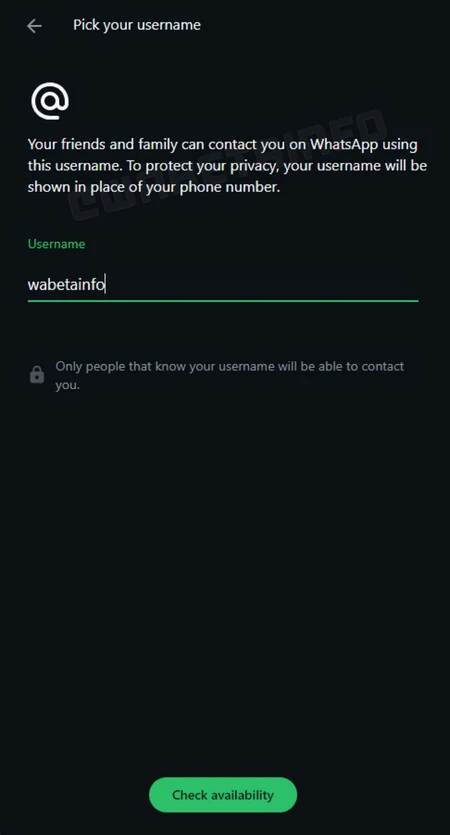 WaBetaInfoのスクリーンショット