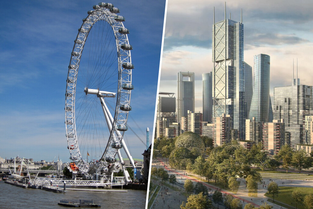 Madrid sigue empeñada en tener las cosas más grandes de Europa: tras "la playa" y rascacielos, una noria descomunal