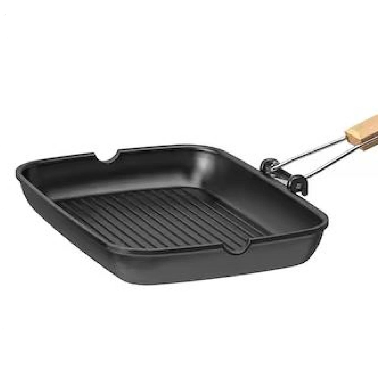 GRILLA
Parrilla, negro, 36x26 cm