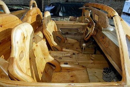Ferrari de madera