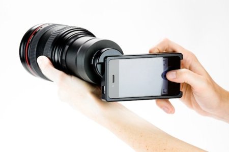 Utiliza las ópticas de tu DSLR en tu iPhone 4