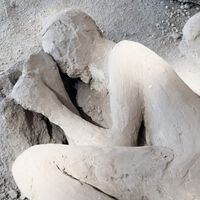 Hace casi 2.000 años un hombre murió con un misterioso estuche mientras huía de Pompeya. Al fin conocemos su secreto