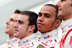 Finalmente Hamilton se va de rositas