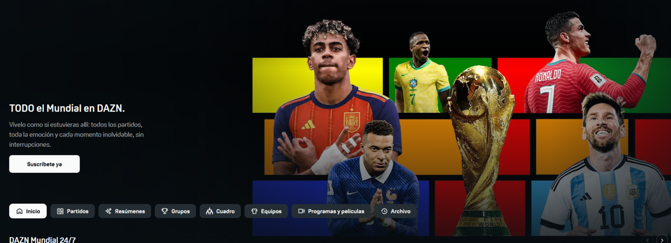 La aplicación en la que poder ver partidos gratis del Mundial 2026 en ...