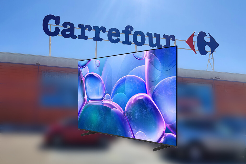 Carrefour te deja esta tele Samsung de 65" a precio de liquidación y te devuelve 75 euros para gastar en otras compras 