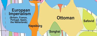 La muerte de un imperio es el nacimiento de otro: el gráfico que repasa la historia de las civilizaciones desde hace 4.000 años