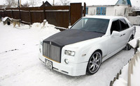 Un Rolls-Royce Phantom kazajo de bajo coste