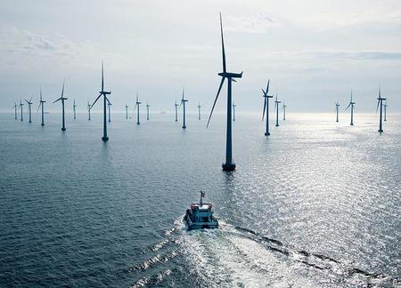 aerogeneradores en el mar