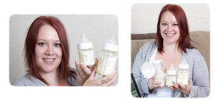 Una mujer inglesa vende leche materna por internet