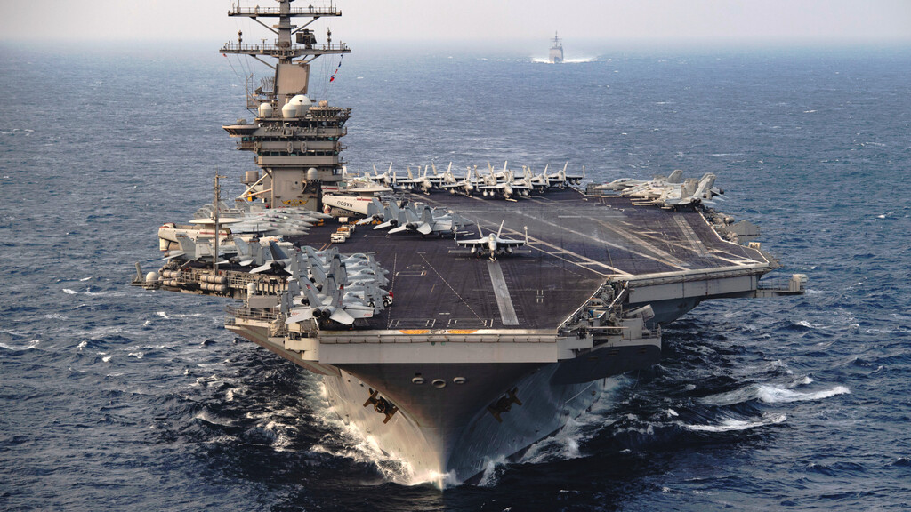 Una imagen ha disparado las alarmas en Oriente Medio: una armada gigante ha puesto rumbo al Atlántico... desde EEUU