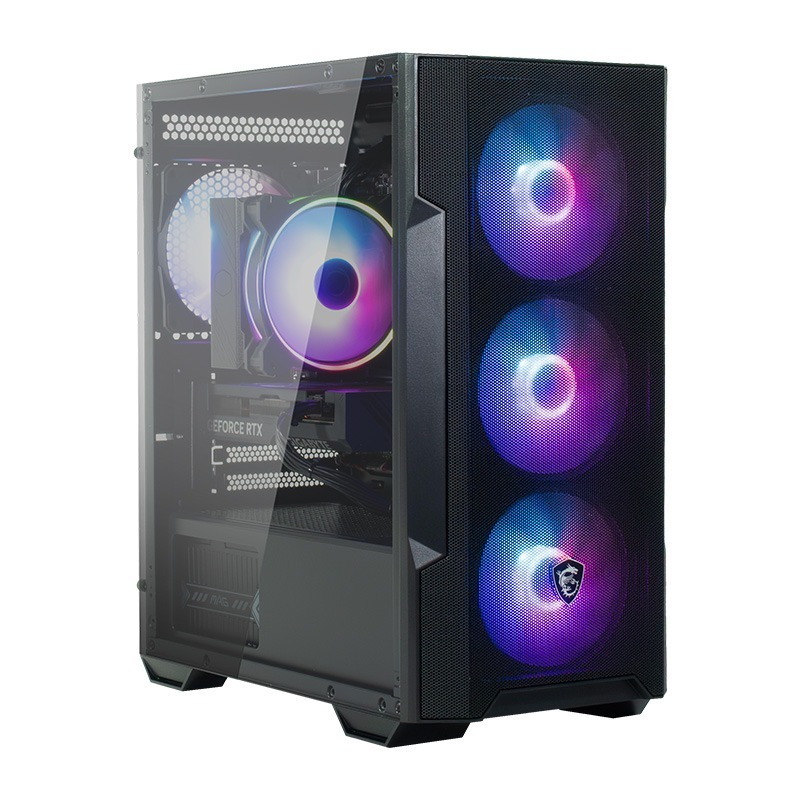 COOLPC Black I - Ryzen 5 5500 / GeForce RTX 5060 8GB / 16GB DDR4 / SSD 500GB / W11