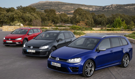Volkswagen Golf Variant GTD, Variant R y Alltrack