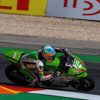 Victor Steeman ha sufrido un grave accidente en Portimao durante la carrera de Supersport 300 