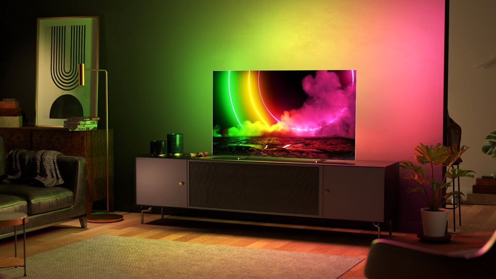 Philips anuncia el televisor OLED806: el primer modelo en 77 pulgadas, con panel 4K, tecnología anti-quemado, HDMI 2.1 y Ambiligth
