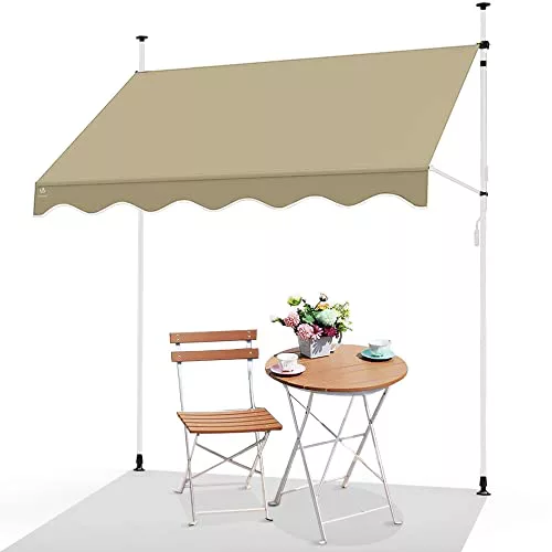 VOUNOT® Toldo Manual Retráctil