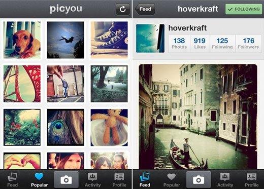 Renace la competencia de Instagram, PicYou