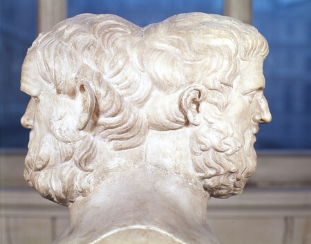 Francoise Foliot Portraits Du Philosophe Grec Epicure Et De Son Disciple Metrodore