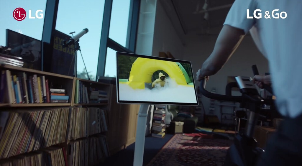 LG quiere que podamos mover la Smart TV a cualquier rincón del hogar. Así es su gama de pantallas LG&Go con webOS