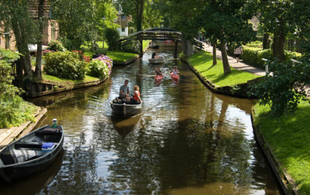 Canales Holanda pueblo