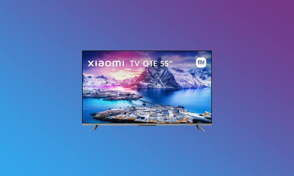 La Xiaomi Q1E de 55 pulgadas más rebajada que nunca: una smart TV 4K con panel QLED y por menos de 400 euros 
