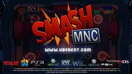 'Smash M.N.C.'. Parodia de broma sobre el clásico 'Smash TV'