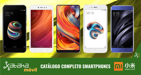 Xiaomi Mi Mix 2 y Mi Note 3, así encajan dentro del catálogo completo de smartphones Xiaomi en 2017