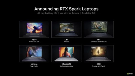 Rtx Spark Laptops