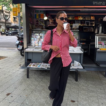 Adiós al blanco impoluto: las On Running más elegantes se tiñen de color helado de nata y son la inversión del verano de las chicas clásicas 