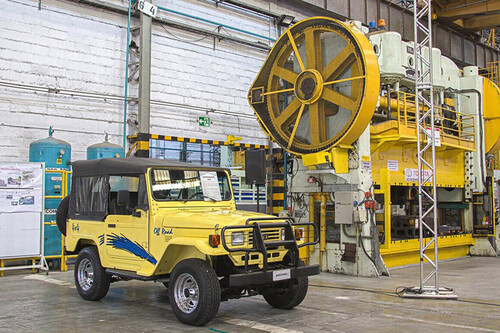 Toyota Komatsu prensa