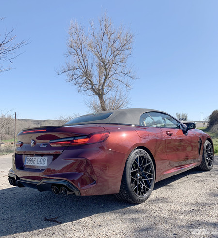 BMW M8 Cabrio Competition trasera