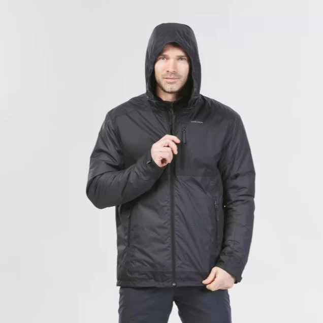 Abrigo de montaña y nieve impermeable con capucha Hombre Quechua NH500
