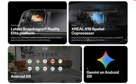 Características de las gafas Xreal Aura