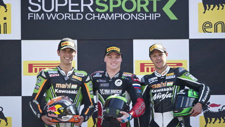 Supersport Assen 2013 podium